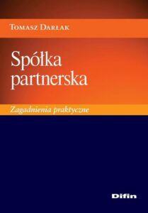 Okładka: Spółka partnerska. Zagadnienia praktyczne