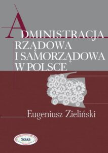 Okładka: Administracja rządowa i samorządowa w Polsce