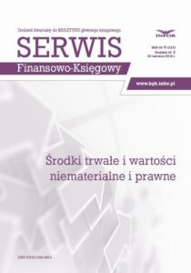 Okładka: Środki trwałe i wartości niematerialne i prawne