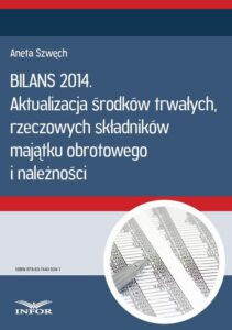 Okładka: Aktualizacja środków trwałych, rzeczowych składników majątku obrotowego i należności