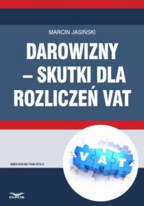 Okładka: Darowizny – skutki dla rozliczeń VAT