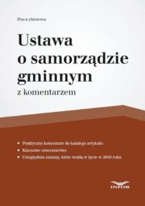 Okładka: Ustawa o samorządzie gminnym z komentarzem