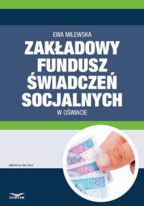 Okładka: Zakładowy fundusz świadczeń socjalnych w oświacie