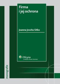 Okładka: Firma i jej ochrona