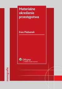 Okładka: Materialne określenie przestępstwa