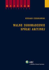 Okładka: Walne zgromadzenie spółki akcyjnej