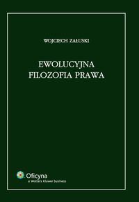 Okładka: Ewolucyjna filozofia prawa