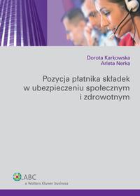 Okładka: Pozycja płatnika składek w ubezpieczeniu społecznym i zdrowotnym