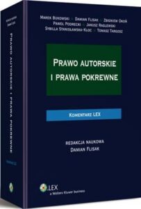 Okładka: Prawo autorskie i prawa pokrewne. Komentarz