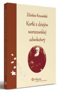Okładka: Kartki z dziejów warszawskiej adwokatury