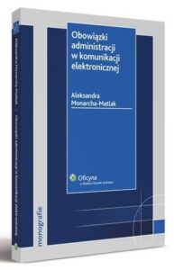 Okładka: Obowiązki administracji w komunikacji elektronicznej