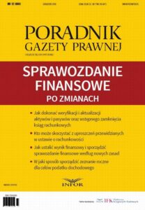 Okładka: PGP 12/2016 Sprawozdanie finansowe po zmianach