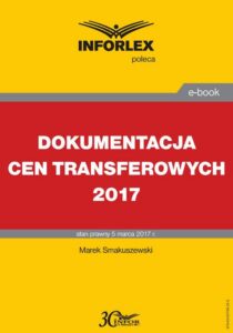 Okładka: DOKUMENTACJA CEN TRANSFEROWYCH 2017
