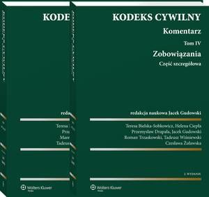 Okładka: Kodeks cywilny. Komentarz. Tom 4 i 5. Zobowiązania. Część szczegółowa