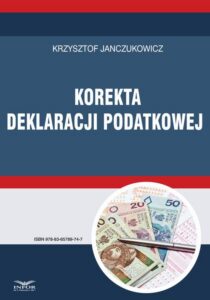 Okładka: Korekta deklaracji podatkowej