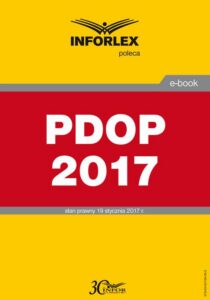 Okładka: PDOP 2017