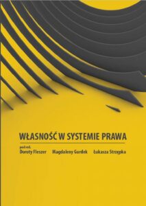Okładka: Własność w systemie prawa