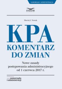 Okładka: KPA. Komentarz do zmian