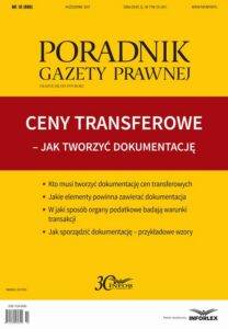 Okładka: Ceny transferowe Jak twotrzyć dokumentację