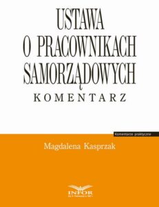 Okładka: Ustawa o pracownikach samorządowych. Komentarz
