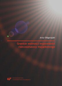 Okładka: Granice wolności wypowiedzi rzeczoznawcy majątkowego