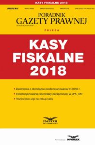 Okładka: Kasy fiskalne 2018 (Podatki 6/2018)
