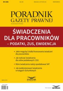 Okładka: Świadczenia dla pracowników – podatki, ZUS, ewidencja
