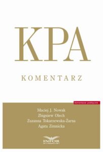 Okładka: KPA Komentarz - Kodeks Postępowania Administracyjnego