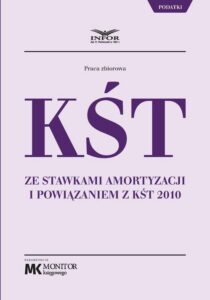 Okładka: KŚT ze stawkami amortyzacji i powiązaniem z KŚT 2010