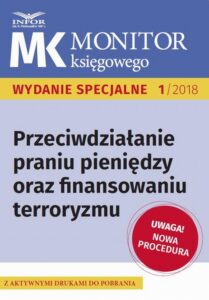 Okładka: Przeciwdziałanie praniu pieniędzy oraz finansowaniu terroryzmu – nowe procedury