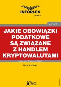 Okładka: Jakie obowiązki podatkowe są związane z handlem kryptowalutami