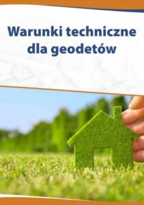Okładka: Warunki techniczne dla geodetów