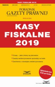 Okładka: Kasy Fiskalne 2019. Podatki 8/2018