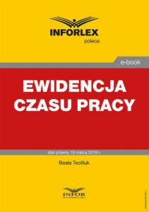 Okładka: Ewidencja czasu pracy