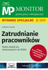 Okładka: Zatrudnianie pracowników Nowe zasady po dostosowaniu RODO