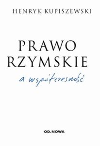 Okładka: Prawo rzymskie a współczesność