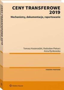 Okładka: Ceny transferowe 2019. Mechanizmy, dokumentacje, raportowanie