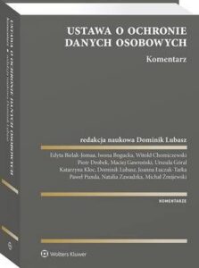 Okładka: Ustawa o ochronie danych osobowych. Komentarz
