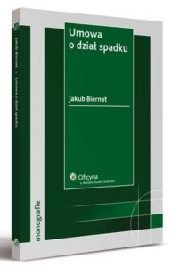 Okładka: Umowa o dział spadku