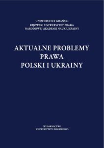 Okładka: Aktualne problemy prawa Polski i Ukrainy
