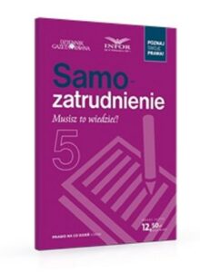 Okładka: Samozatrudnienie Musisz to wiedzieć!. Prawo na co dzień 1/2020