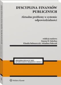 Okładka: Dyscyplina finansów publicznych. Aktualne problemy w systemie odpowiedzialności