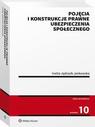 Okładka: Pojęcia i konstrukcje prawne ubezpieczenia społecznego