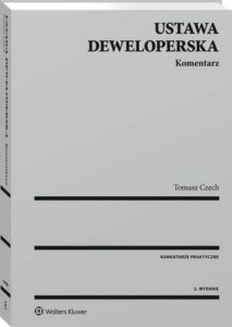 Okładka: Ustawa deweloperska. Komentarz