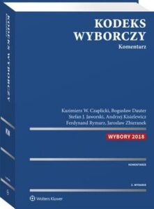 Okładka: Kodeks wyborczy. Komentarz
