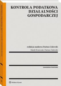 Okładka: Kontrola podatkowa działalności gospodarczej