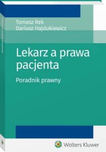 Okładka: Lekarz a prawa pacjenta. Poradnik prawny