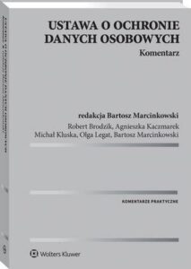 Okładka: Ustawa o ochronie danych osobowych. Komentarz