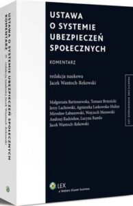 Okładka: Ustawa o systemie ubezpieczeń społecznych. Komentarz