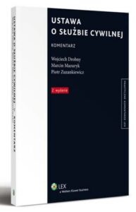 Okładka: Ustawa o służbie cywilnej. Komentarz